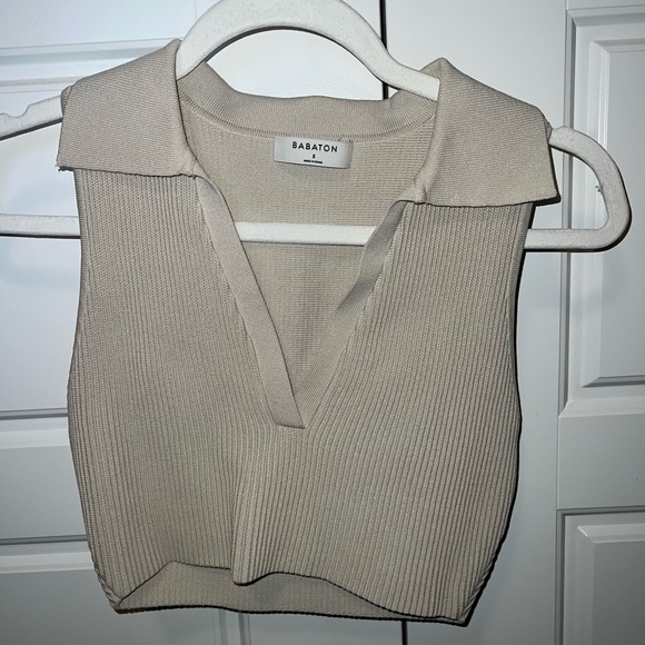 Babaton Collared Crop - Picture 2 of 3